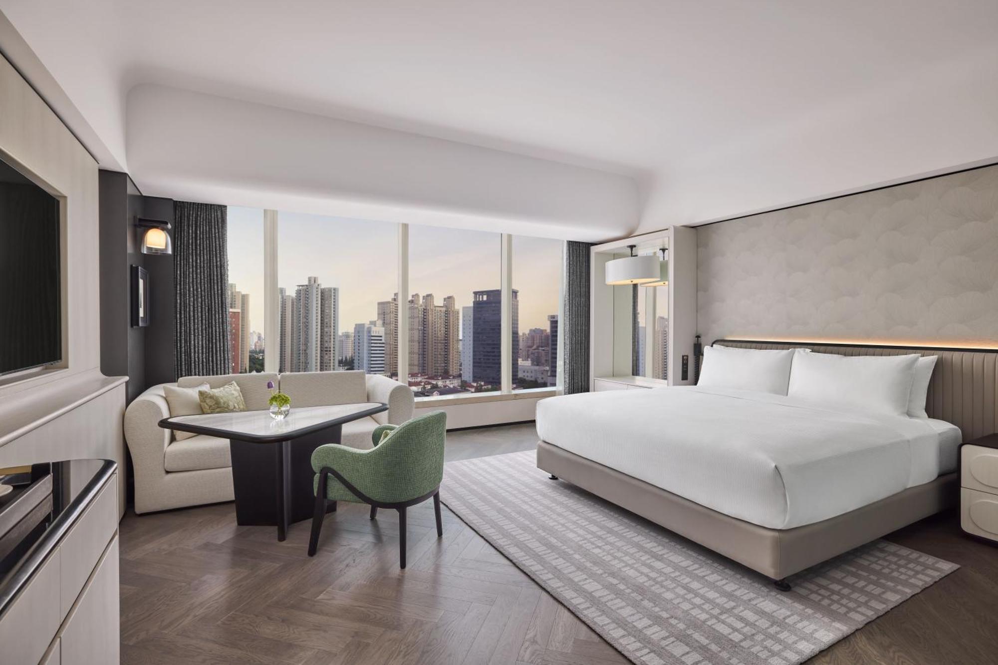 Hilton Shanghai City Center -Steps From Iconic Landmarks Wukang Mansion And Jing'An Temple ภายนอก รูปภาพ