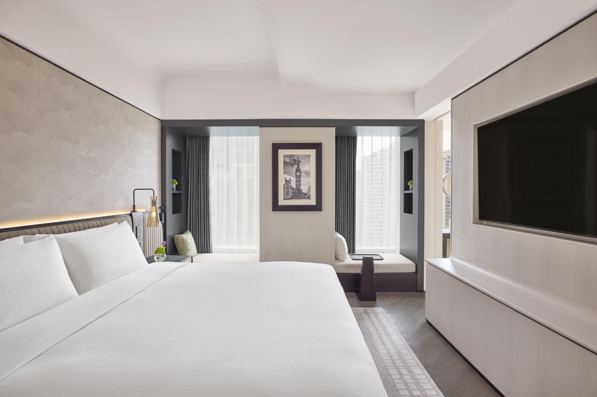 Hilton Shanghai City Center -Steps From Iconic Landmarks Wukang Mansion And Jing'An Temple ภายนอก รูปภาพ
