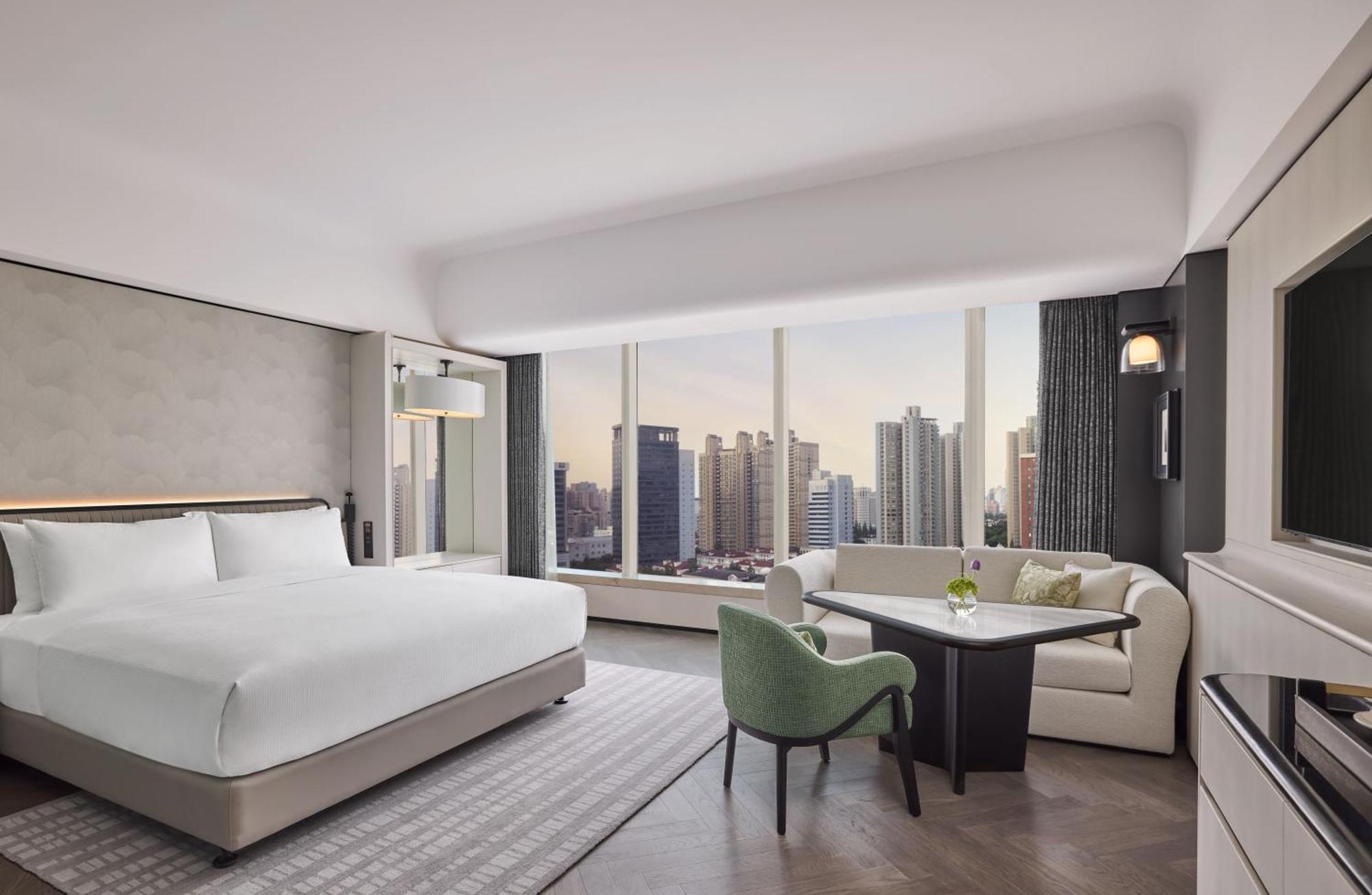 Hilton Shanghai City Center -Steps From Iconic Landmarks Wukang Mansion And Jing'An Temple ภายนอก รูปภาพ